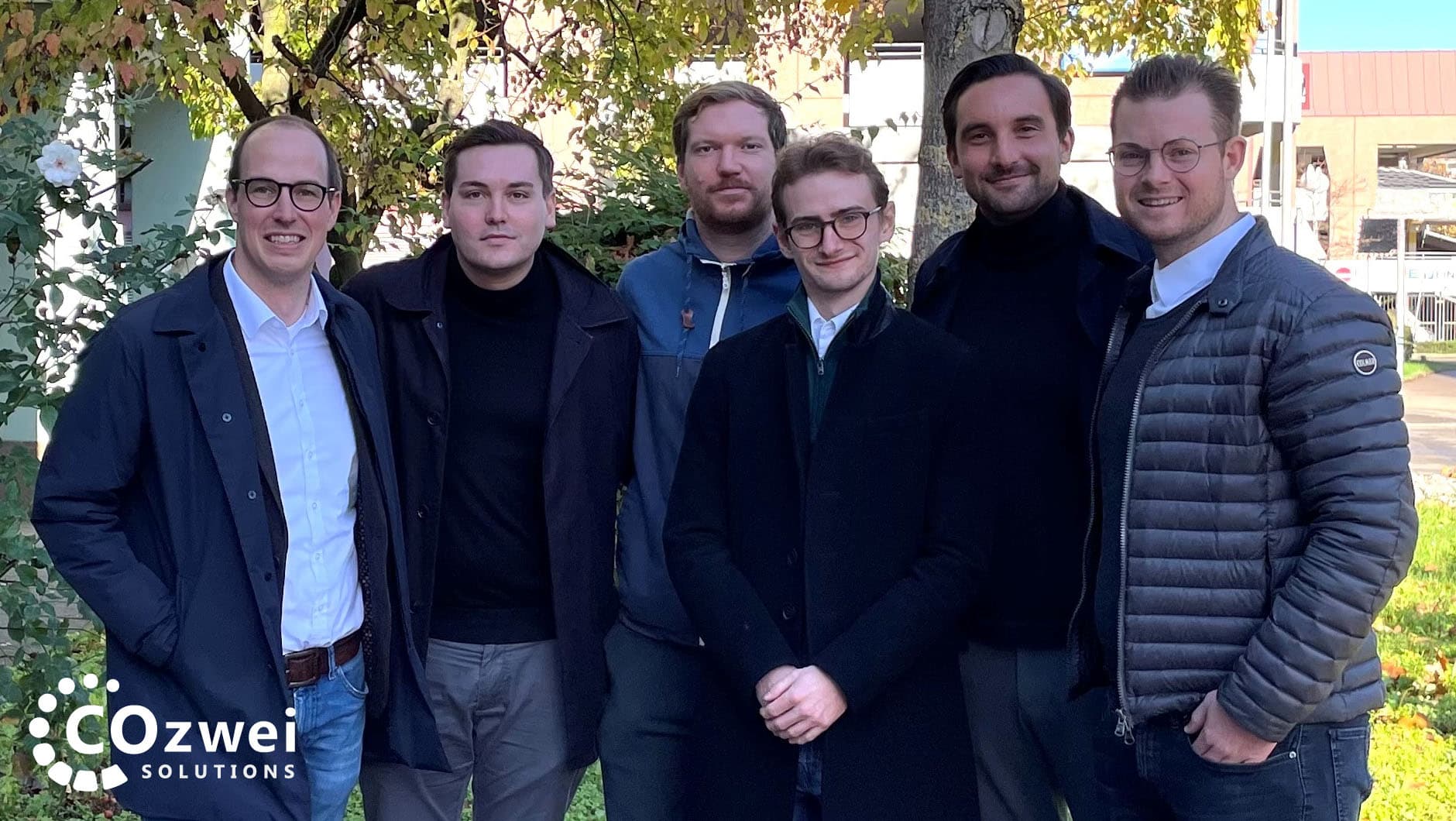 Gründungsteam der COzwei GmbH, November 2022